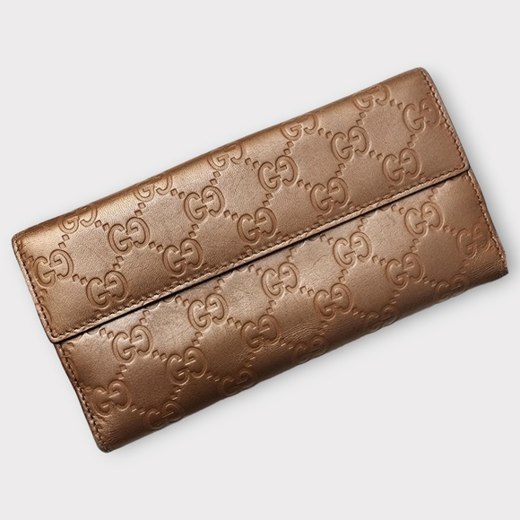 GUCCI GG Heart Signature Long Wallet - Picture 4 of 14